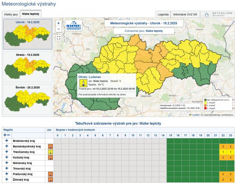 Ismételten figyelmeztet az SHMÚ a zord, fagyos éjszakákra, amelyek hamarosan ránk köszöntenek.